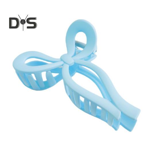 Women Hair Claw Bowknot Shape Anti-slip Design Hair Clip Back Head Large Hair Grip Clip Shark Hair Claw Hair Accessories