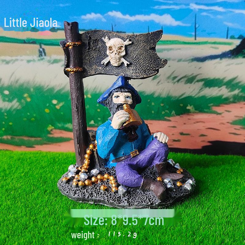 

Украшения пиратского капитана: Декор аквариума в морском стиле для офиса и дома