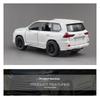 1/32 Scale LEXUS LX570 SUV Alloy Off Road Diecast Metal Model Sound & Light Toy Home Decoration Trendy Ornaments Children Toy Present