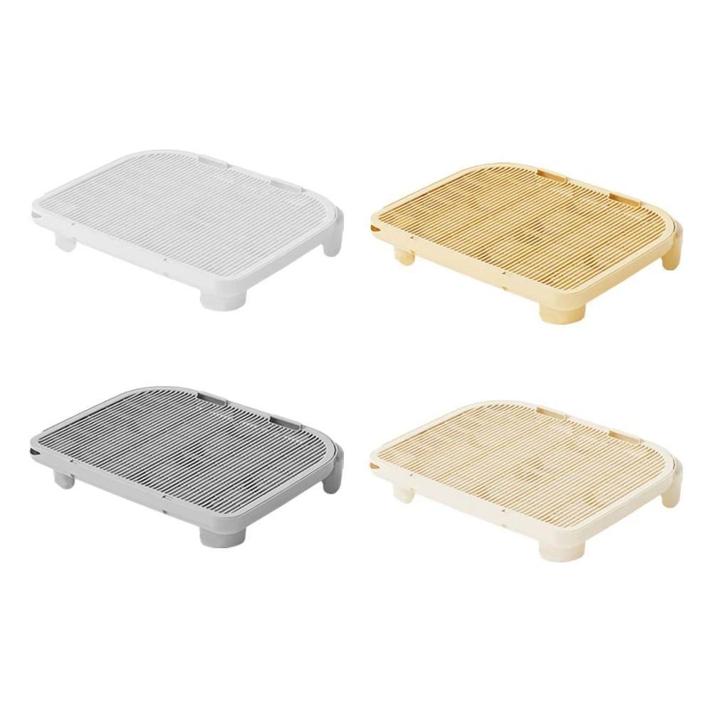 Large Cat Litter Mat Detachable Kitty Litter Trapper Mats Cat Litter Trapping Strainer  Pet Toilet