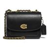 Madison Calfskin Messenger Bag, Crossbody Bag, Shoulder Bag Womens Black