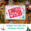 Kids Drawing Stencils Set: 20 pcs Large Plastic Templates with 300+ Patterns for Painting - Creative Gift for Girls & Boys