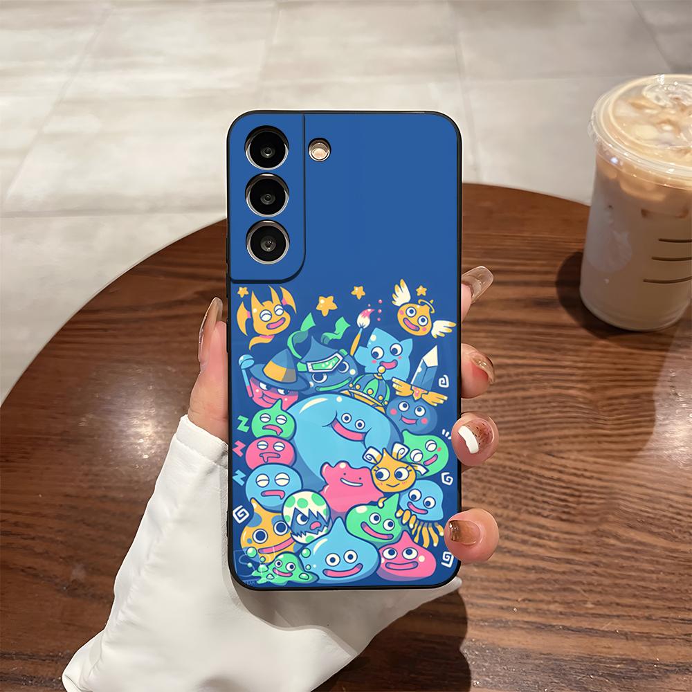 

D-Dragon Quest Slime Phone Case For Samsung S24 Ultra S25 S23 Fe S22 S20 S21 Plus Galaxy A54 A34 A53 A16 Cover Samsung s23