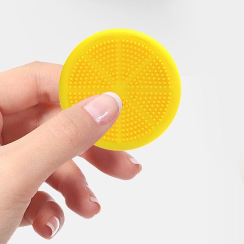 6pieces Sensory Stones For Kids Textured Pad Toy For Stress Relief And Attention Great For Classroom Teaching Purpose