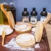 Solid Wood Dough Press Tool Quick Easy Dumpling Skin Presser Home Dumpling Wrapper Skin Making Mold Kitchen Pastry Baking Tools