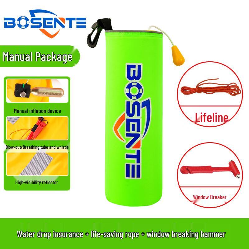 Bosent Automatic Inflatable Vehicle Life Vest One Size