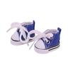 4cm Labubu Doll Shoes High-Top Lace-Up Sneakers Canvas Suitable For 15-17cm Labubu Dolls Shoes Accessories Girls' Toys Gifts