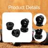 4 M2 Flange Wheel Nuts for 1/30 RC Crawler, Premium Aluminum Alloy Replacement Parts SCX30