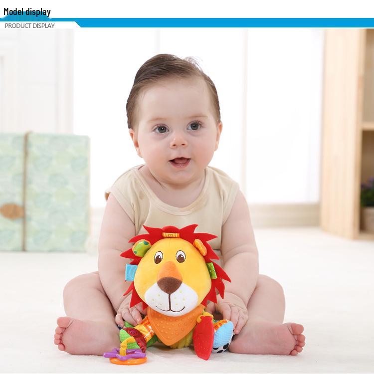 

Sozzy Baby Plush Stroller & Bed Hanging Toy: Soothing & Educational Stuffed Doll