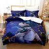 Game Genshin Impact Xiao Genshin Impact Bedding Set Single Twin Full Queen King Size Bed Set Aldult Kid Bedroom Duvetcover Sets