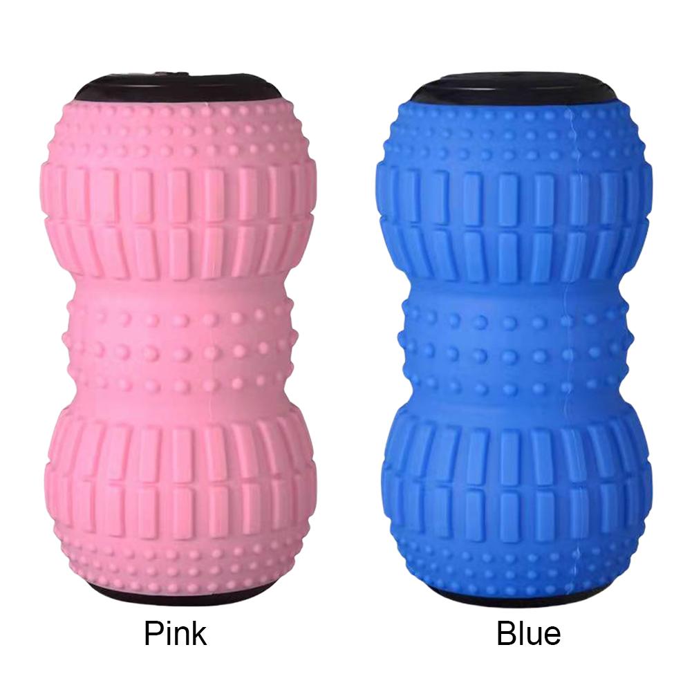 Electric Peanut Ball Ergonomic Massage Ball Rechargeable Peanut Massager 3 Speed for Myofascial Release & Muscle Recovery