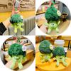 Doll Vegetable Plush Keychain Cute Pendants Key Holder Decoration Bag Gift Charm