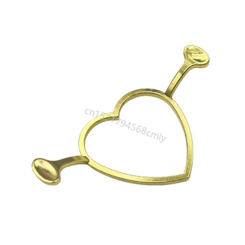 Wax Seal Metal Stamp Ring Mold Seal Holder Round Shap For Wedding Invitation Card Gifts Decoration Scrapbooking Supplies 6XDE