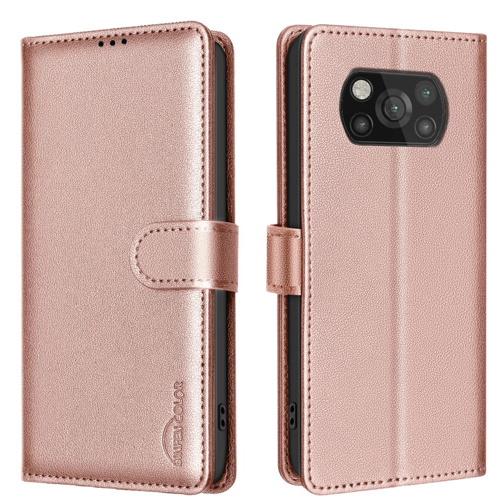 RFID Blocking Lichee Pattern PU Leather Card Slots Wallet Phone Case for Xiaomi Redmi 10,POCO X3 NFC,POCO C31,13C,Note 10,Note 11,Note 12,Note 13...