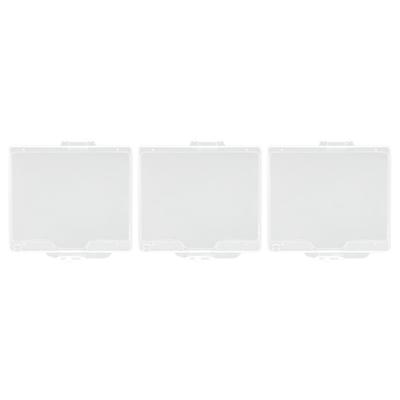 3Pcs LCD Screen Protective Film Camera LCD Screen Cover ABS Protector for Nikon D600 D610