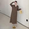 Long Sleeve Plus Size Black Hooded New In Dresses for Women Casual Loose Spring Autumn Winter Sweateshirt Dress