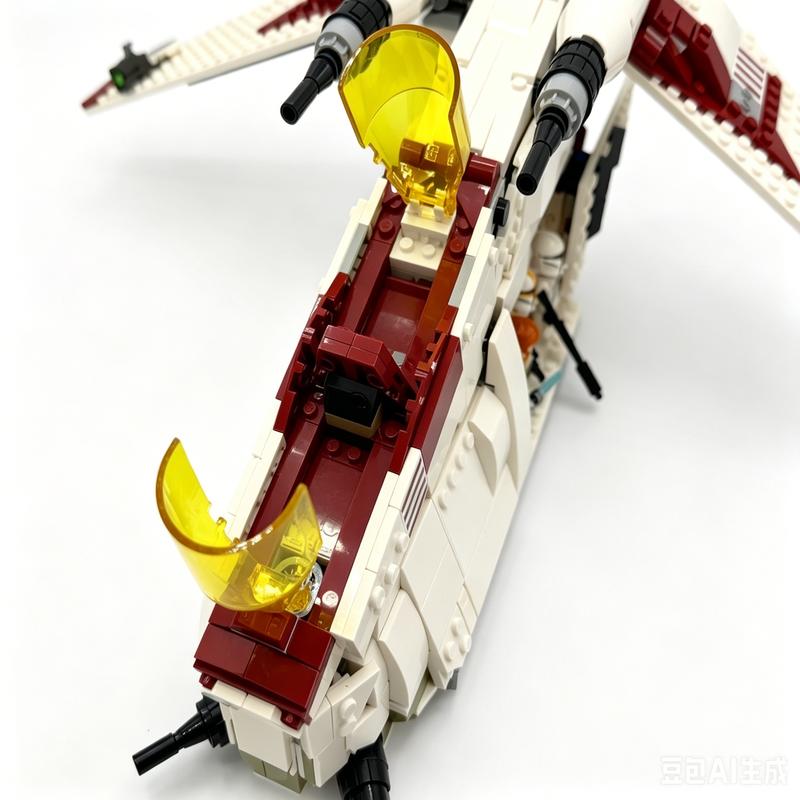 1002PCS Republic Ship MOC Model Alternate Build For 2x 75432 Building Blocks Custom Puzzle DIY Assembly Educational Collection