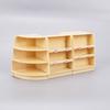 Dollhouse Miniature Supermarket Empty Shelf Mini Display Stand Storage Rack Model Toy Decor