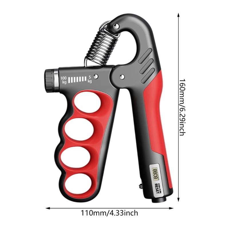 Wrist Forearm Strength Trainer 5-100Kg Hand Grippers Gym Wrist Expander with Adjustable Resistance  Hand Grip Exerciser