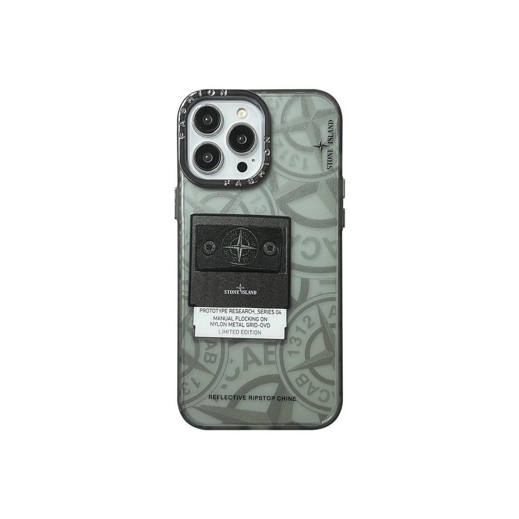 

Стильний фіолетовий чохол Stone Island для iPhone 14 Pro Max, ударостійкий та високоякісний для iPhone 13 Pro/12/11) StyleC iPhone14plus