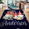 Christmas Vintage Truck Office Rug Chair Mat, Game Carpet, Suitable for Front Door, Bedroom, Living Room, Desk, Holiday Gift