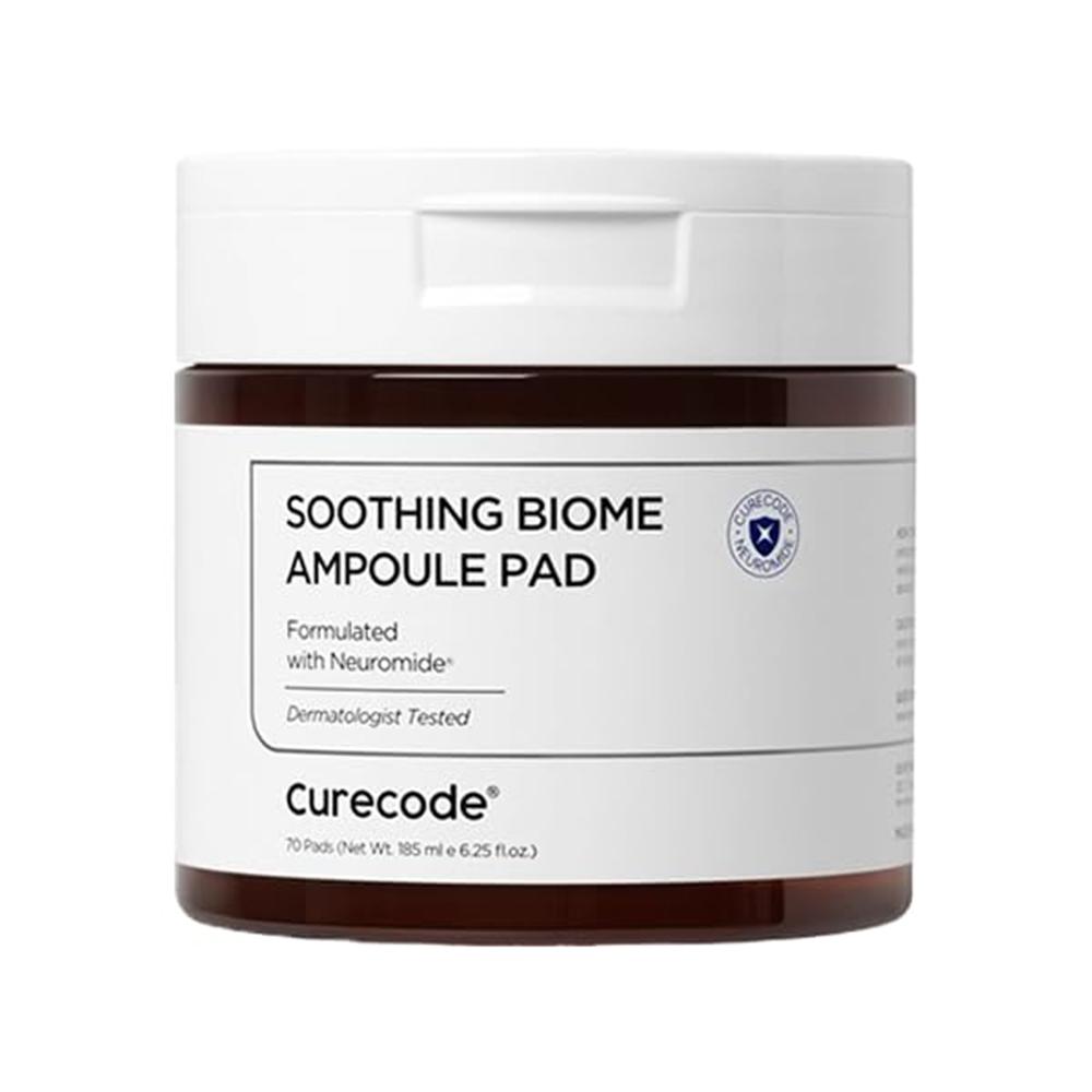 

[CURECODE] Soothing Biome Ampoule Pad 185ml 70EA