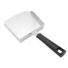 Large Griddle Scoop Stainless Steel Grilling Food Mover Food Shovel Burger Spatula for Stir Fry Cook