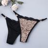 Trendy Underpants Law Waist Bow Thin Belt Lace Korean Underwear Briefs Women Panties G-String Thong