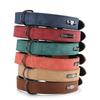 Dog Collar Leather Pet Neck Strap Small Medium Large Dogs Golden Retriever Husky Labrador