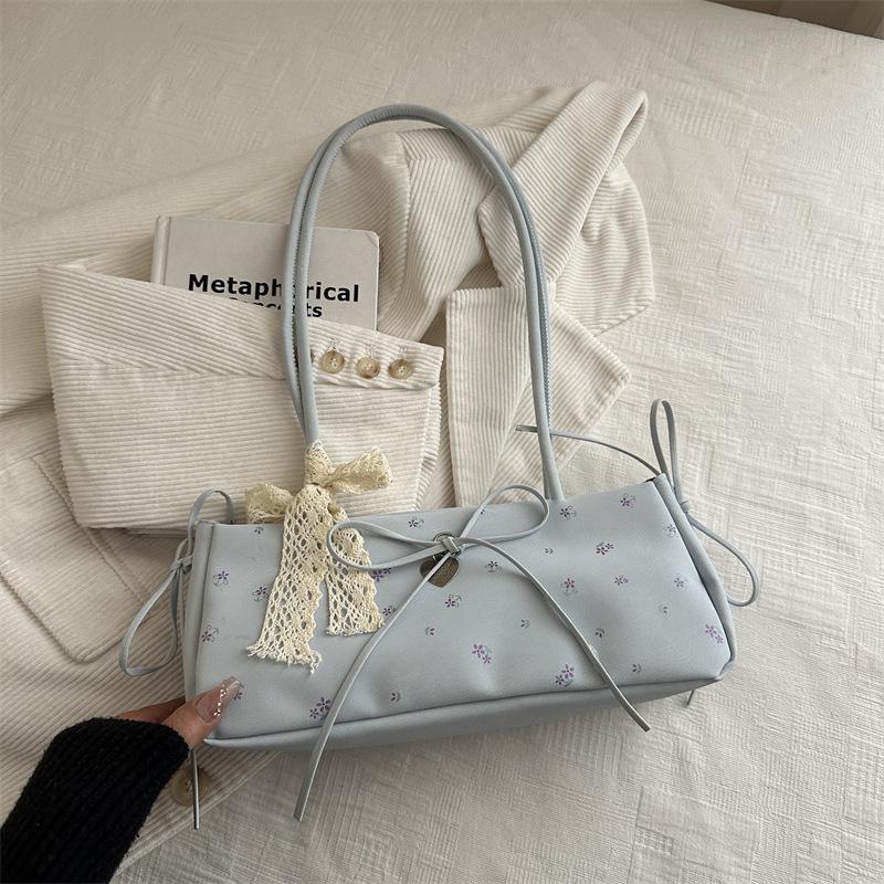 Nuova Borsa con Stampa di Nicchia Primavera Estate per Donne Versatile da Pendolare Borsa a Spalla Sottobraccio Borsa Fashion a Baguette