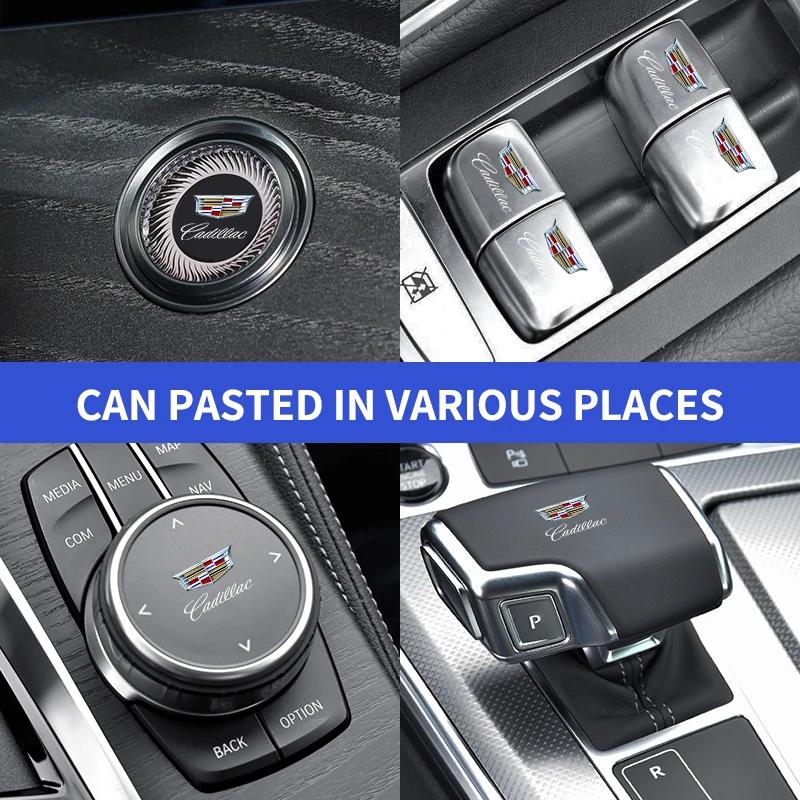 New Car Rearview Mirror Sticker Car Decoration Decal for Cadillac SRX Escalade CTS BLS ATS DTS XTS SLS XLR V Deville CT5