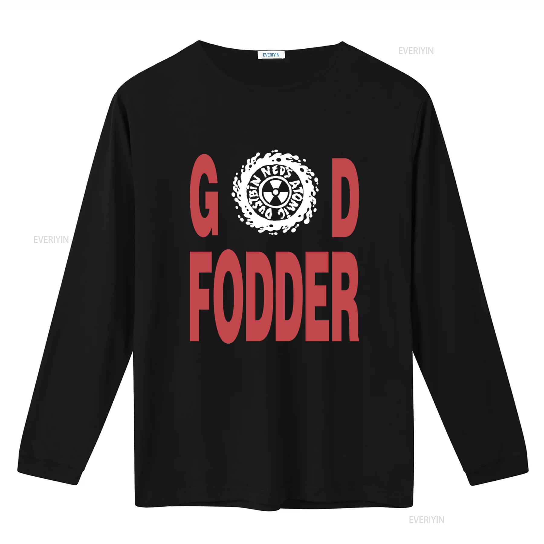 

1991 Vintage NED S ATOMIC Dustbin God Fodder Tour Concert Promo Album Rare 90s T Shirt vintage Washed fashion Stylish S