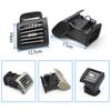 Upgraded Car Center Console Front Air Conditioning AC Vent Grille AC Wind Outlet Assembly For Benz R Class W251 2009-2018