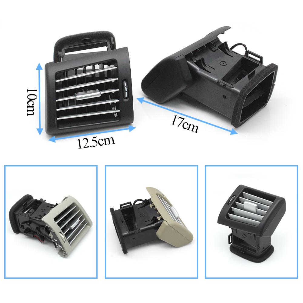 Upgraded Car Center Console Front Air Conditioning AC Vent Grille AC Wind Outlet Assembly For Benz R Class W251 2009-2018