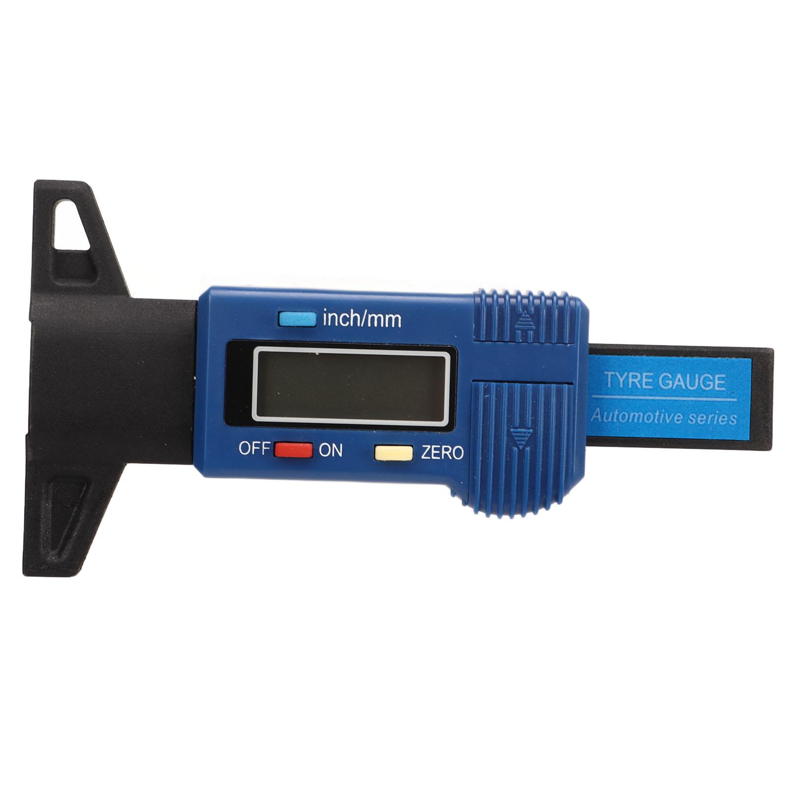 

Digital Tyre Tread Depth Gauge 025.4mm Universal Fit for Motorcycle Car Pickup Truck Tires