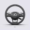 Lexus Car Leather Steering Wheel Cover Anti-slip Accessories For Lexus F SPORT ES RX NX LS UX LM LX GX LC RZ IS CT GS RC HS SC