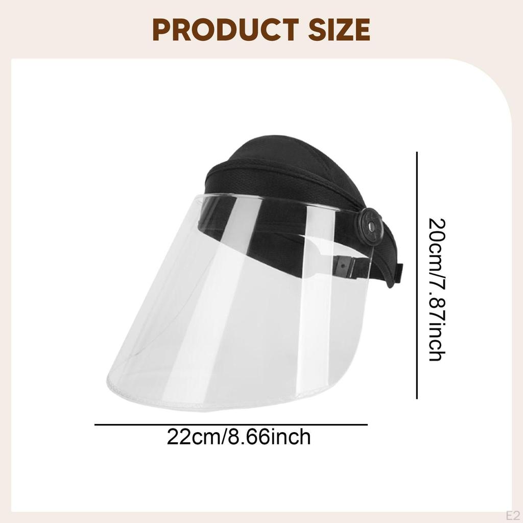 Face Cover Anti Fog Lightweight Multifunctional Dust Protection Cooking Guard for Work