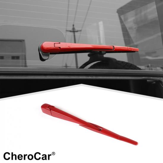 Car Rear Windshield Rain Wiper Decorative Trim Cover For Jeep Wrangler JL 2018+
