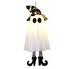 Halloween Ghost Hanging Ornament 300mAh Spooky Ghost Decor With LED Lights Home Porch Garden Yard Party Halloween Decorations
