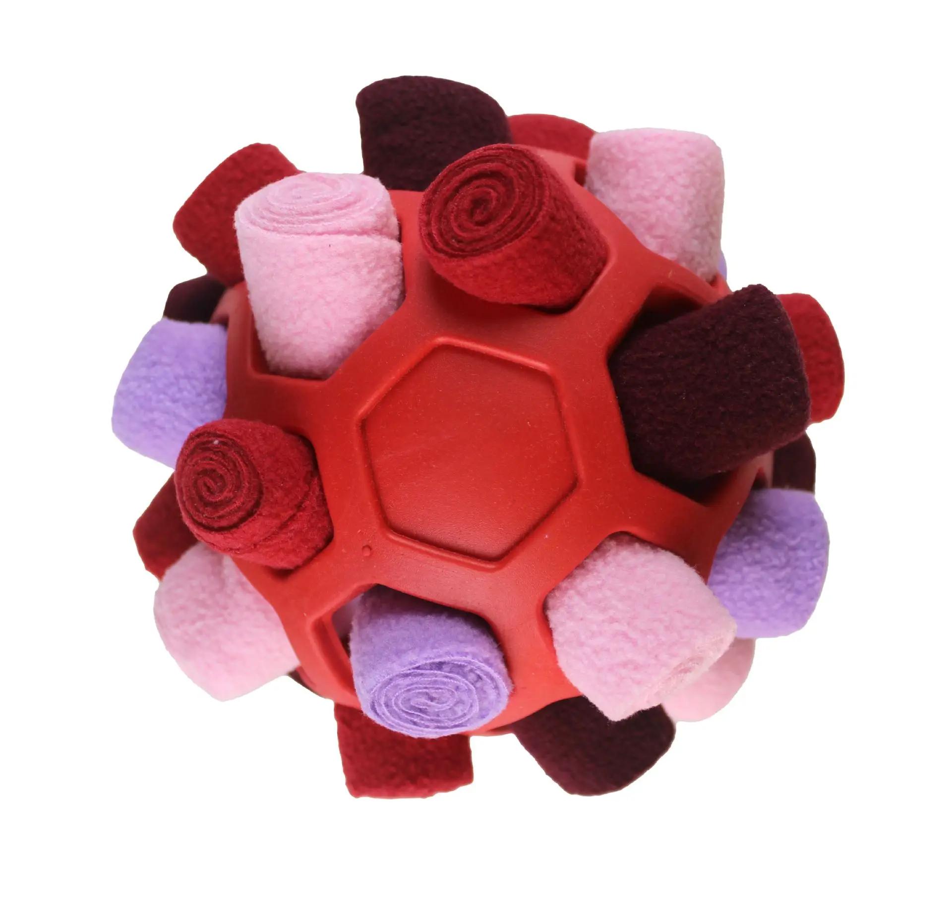 

Interactive Snuffle Ball Dog Puzzle Toy for Small Dogs - Mental Stimulation Enrichment Treat Dispensing Slow Feeder Anti-boredom XS