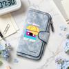 Old School Hip Hop Print Fashion Long Wallet Casual Portable Credit Card Holder Purse