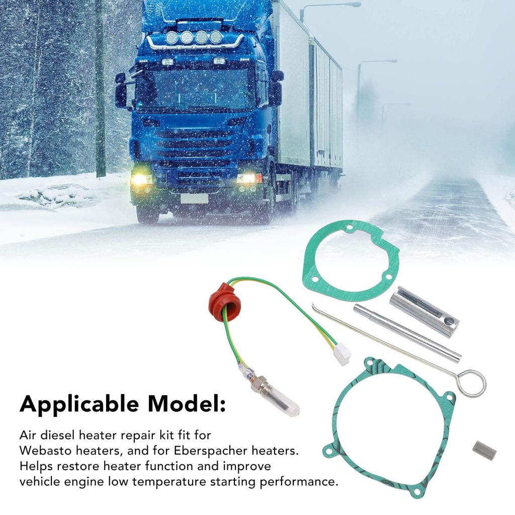 Parking Heater Glow Plug Kit 12V 2KW Air Parking Heater