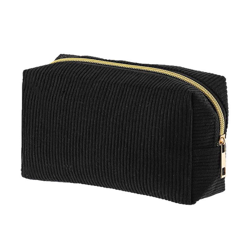 Plush Makeup Bags With Handle Soft Travel Cosmetic Storage Bag Portable Love Print Organizer Pencil Case Cute Clutch Pouch