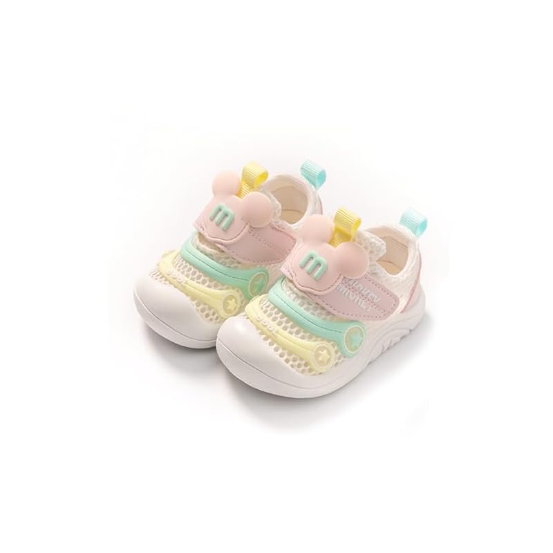 [HAYAHARU] Baby Shoes Sneakers for Boys and Girls - First Shoes, Soft, Comfortable, Lightweight, Non-Slip, Athletic Shoes, School Shoes, Children's