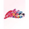 1pc Colorful Flower Decor Pet Collar, Lovely Dog Collar