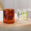 Colorful Egg Shape Double Wall Glass Cup Heat Resistant Tea Coffee Mug Drinkware