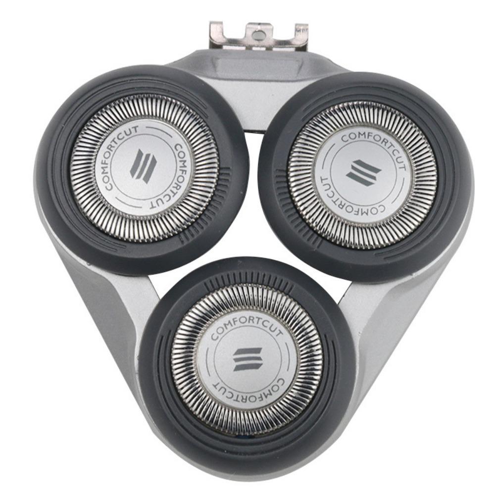 

Новая сменная головка для бритвы, совместимая с Philips S5570/S5560/S5380/S5370/S5230/S5210/S5130, аксессуары для электрической бритвы серебряный