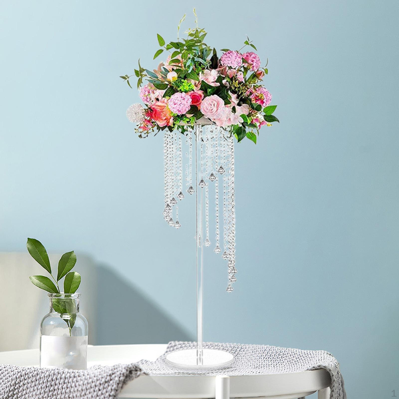 Акриловая свадебная подставка для цветов — фото 7