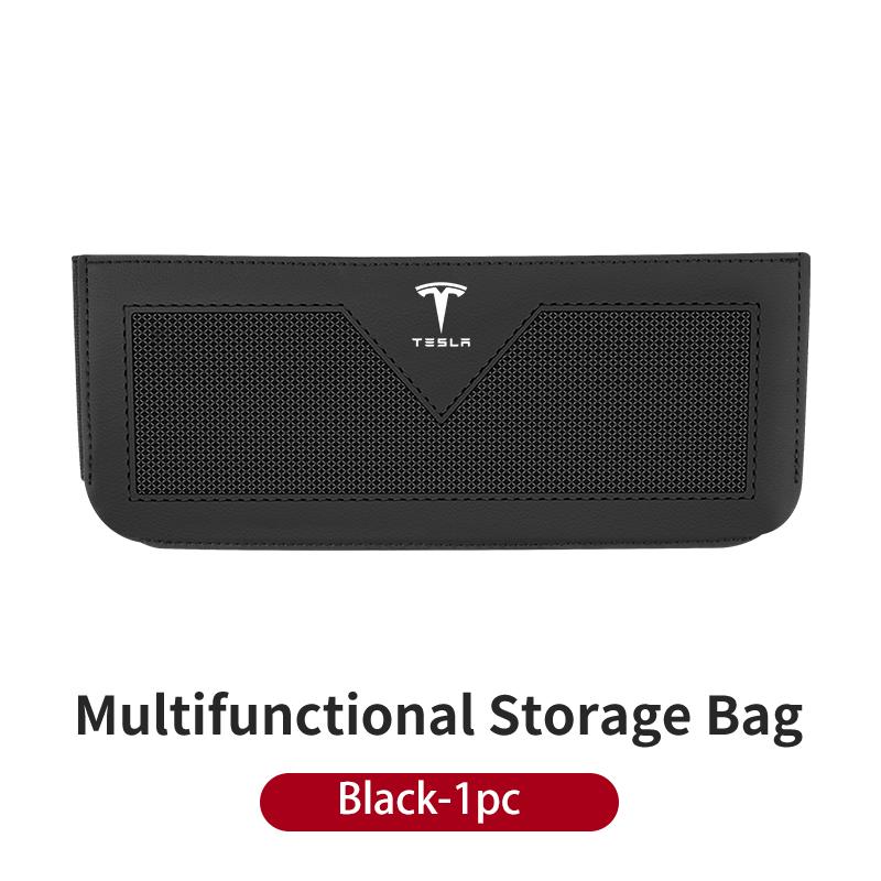 

Car Valve Seat Back Storage Bag Backseat Organizer Storage Pocket For Tesla Model 3 Model S Model X Model Y Roadster
