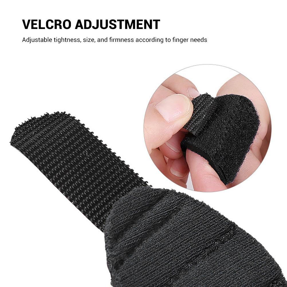 3D Breathable Fabric Finger Splint Finger Stabilizer Brace Wrap Support Straightener